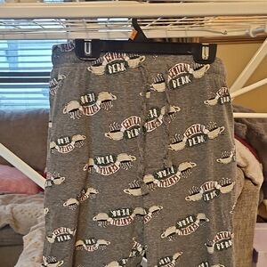 Grey Mens Pajama Pants - TV Show Logo